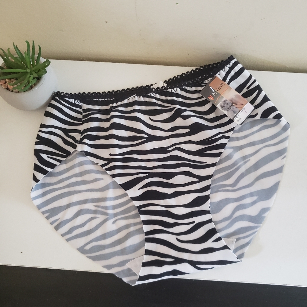 Mayar Lingeri Printed NWT Panty - S